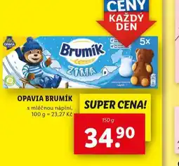 Lidl Opavia brumík nabídka