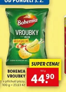 Lidl Bohemia vroubky nabídka