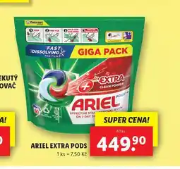 Lidl Ariel extra pods nabídka