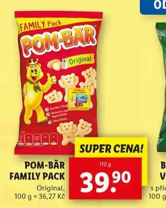 Lidl Pom bär family pack nabídka