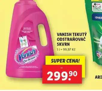 Lidl Vanish tekutý odstraňovač skvrn nabídka