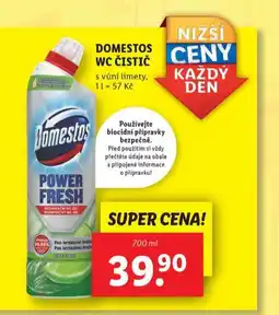 Lidl Domestos wc čistič nabídka