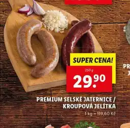 Lidl Kroupová jelítka nabídka