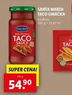 Lidl Santa maria taco omáčka nabídka