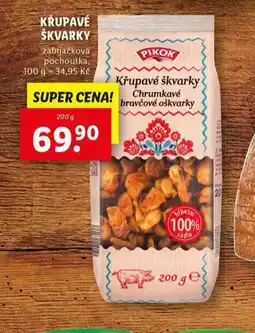 Lidl Křupavé škvarky nabídka