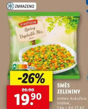 Lidl Směs zeleniny nabídka