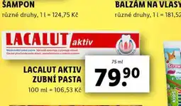 Lidl Lacalut aktiv zubní pasta nabídka