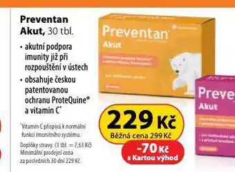 Dr. Max Preventan akut nabídka