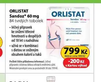 Dr. Max Orlistat sandoz nabídka