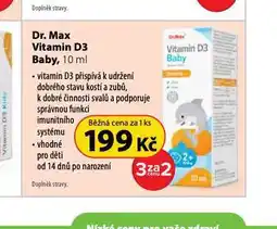 Dr. Max Dr. max vitamin d3 baby nabídka