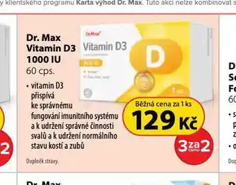 Dr. Max Dr. max vitamin d3 100 iu nabídka