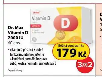 Dr. Max Dr. max vitamin d 2000 iu nabídka