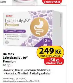 Dr. Max Dr. max laktobacily 10 premium nabídka