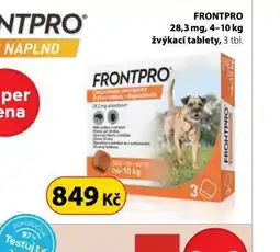 Dr. Max Frontpro žvýkací tablety 4-10 kg nabídka