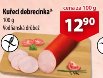 CBA Kuřecí debrecínka nabídka