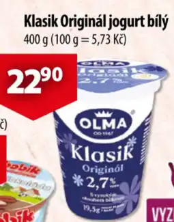 CBA Klasik Originál jogurt bíly nabídka