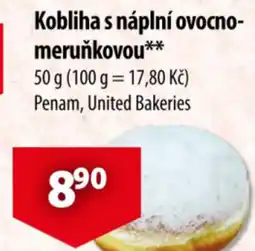 CBA Kobliha s náplní ovocno- meruňkovou nabídka