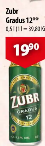 CBA Zubr Gradus 12 nabídka