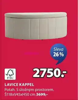 JYSK Lavice kappel nabídka