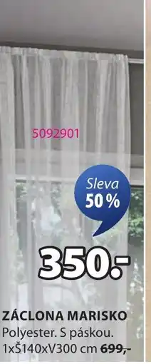 JYSK Záclona marisko nabídka
