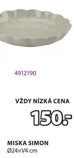 JYSK Miska simon nabídka