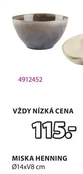 JYSK Miska henning nabídka