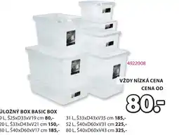 JYSK Úložný box basic box nabídka