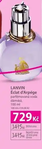 Hebe LANVIN Éclat d'Arpége parfémovaná voda dámská nabídka