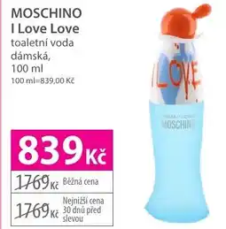 Hebe MOSCHINO I Love Love toaletní voda dámská nabídka