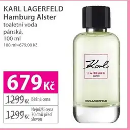 Hebe KARL LAGERFELD Hamburg Alster toaletní voda pánská nabídka