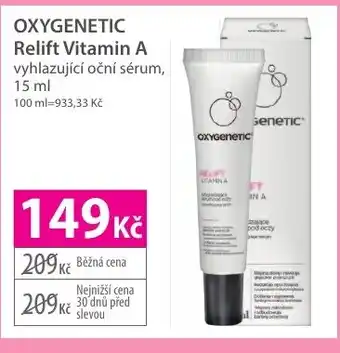 Hebe OXYGENETIC Relift Vitamin A nabídka