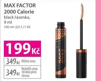 Hebe MAX FACTOR 2000 Calorie nabídka