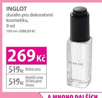 Hebe INGLOT duralin pro dekorativní kosmetiku nabídka