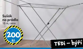 TEDi Sušák na prádlo nabídka