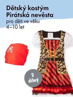 TEDi Dětský kostým Pirátská nevěsta nabídka