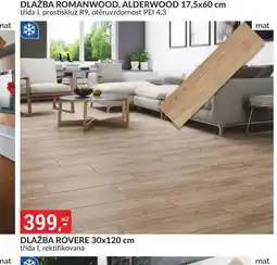 Baumax Dlažba rovere nabídka