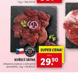 Lidl Kuřecí játra nabídka