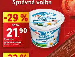 Lidl Tradiční pomazánkové nabídka