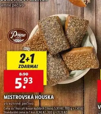 Lidl Mistrovská housky nabídka