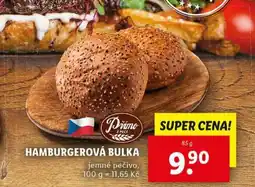 Lidl Hamburgerová bulka nabídka