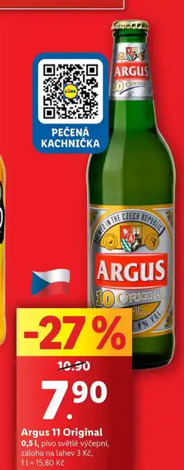 Lidl Pivo argus 11 originál nabídka