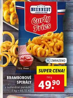 Lidl Bramborové spirály nabídka