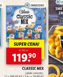 Lidl Classic mix nabídka