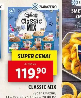 Lidl Classic mix nabídka