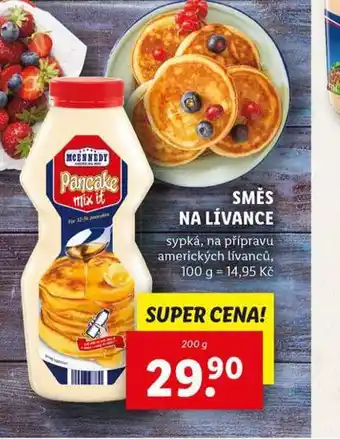 Lidl Směs na lívance nabídka