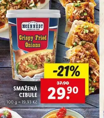 Lidl Smažená cibule nabídka