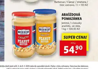 Lidl Arašídová pomazánka nabídka