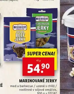 Lidl Marinované jerky nabídka