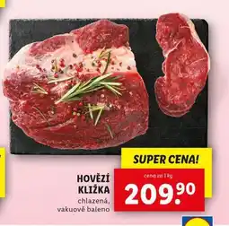 Lidl Hovězí kližka nabídka