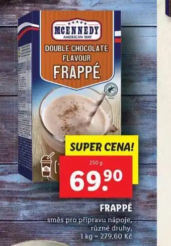 Lidl Frappé nabídka